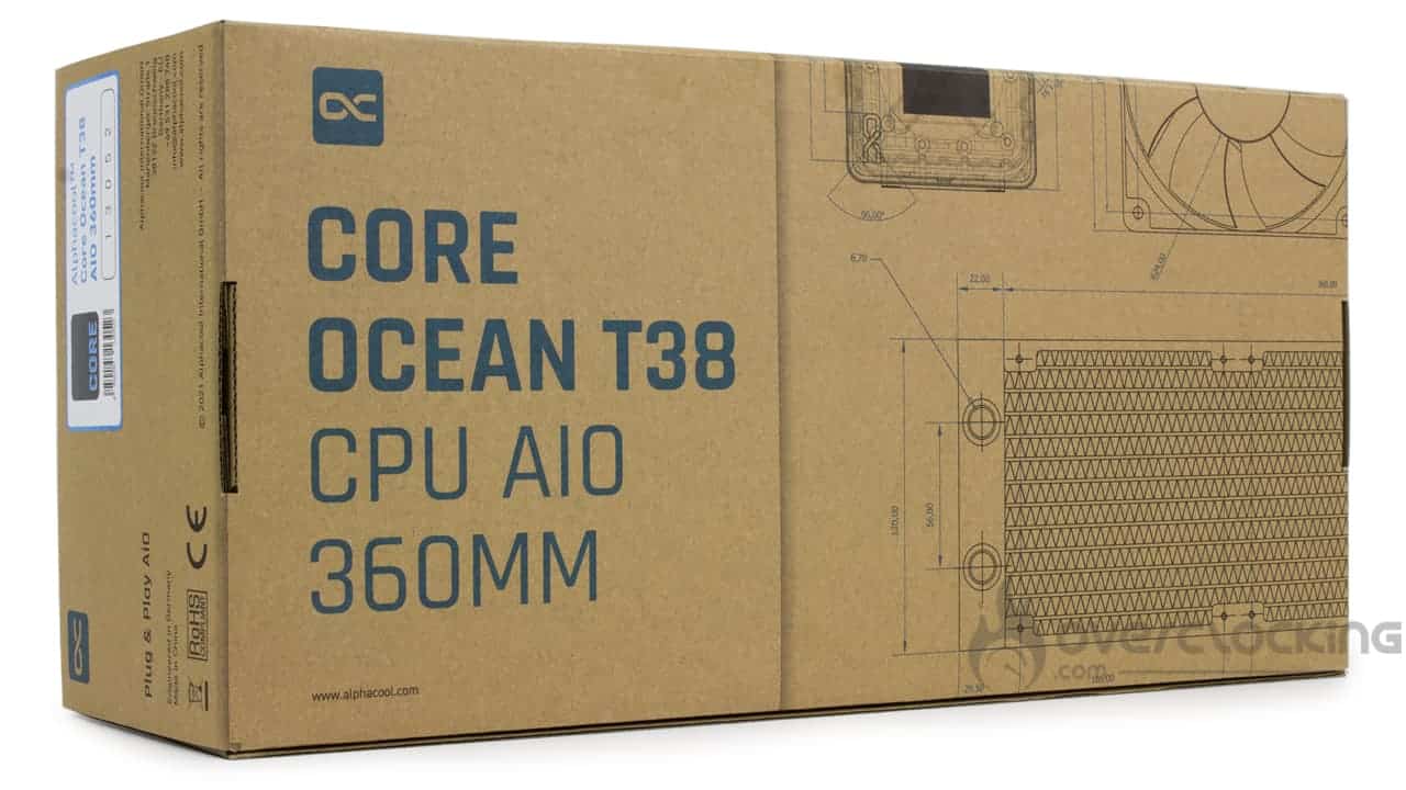 Alphacool Ocean T38 360 boîte