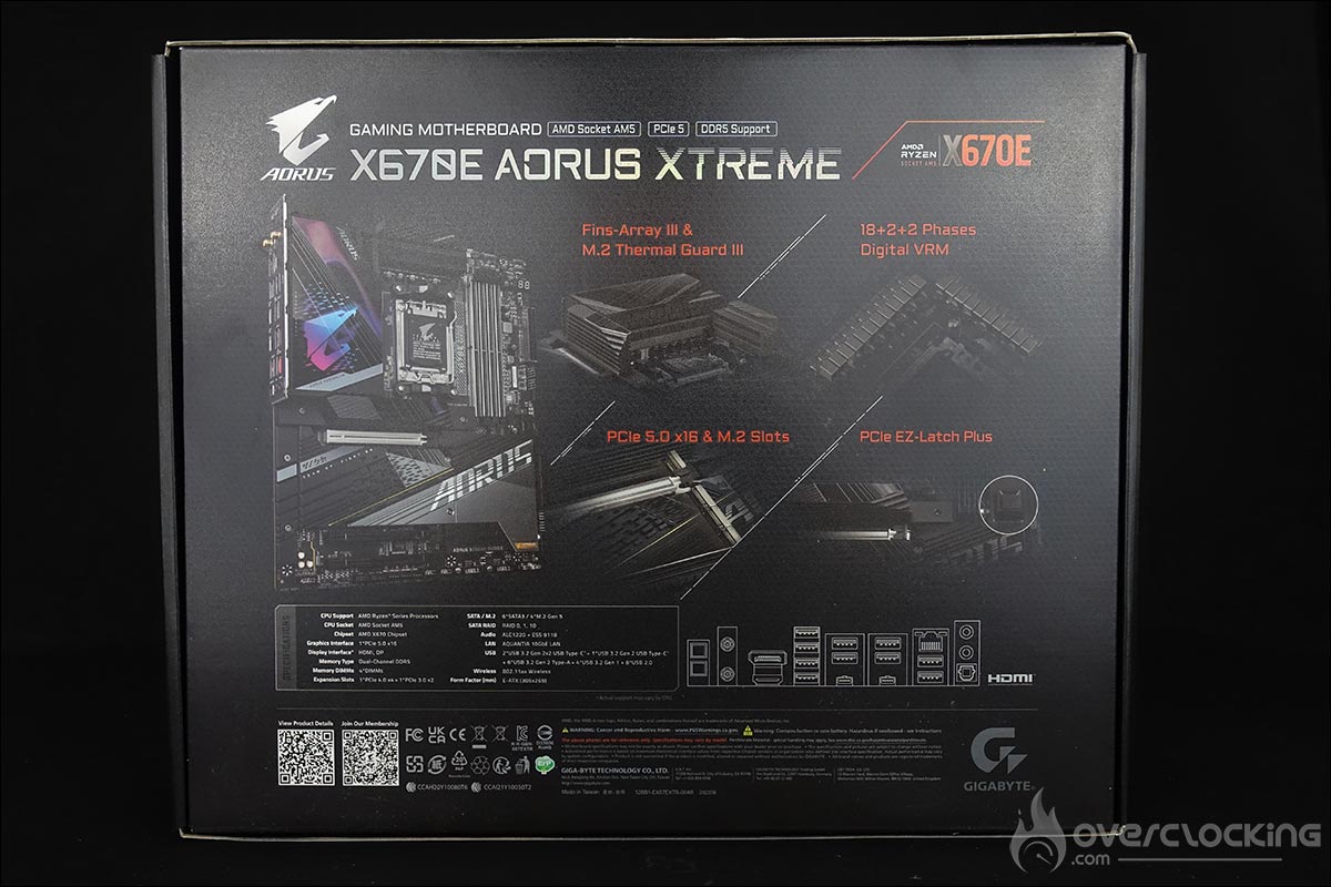 La carte mère X670E Xtreme de chez AORUS