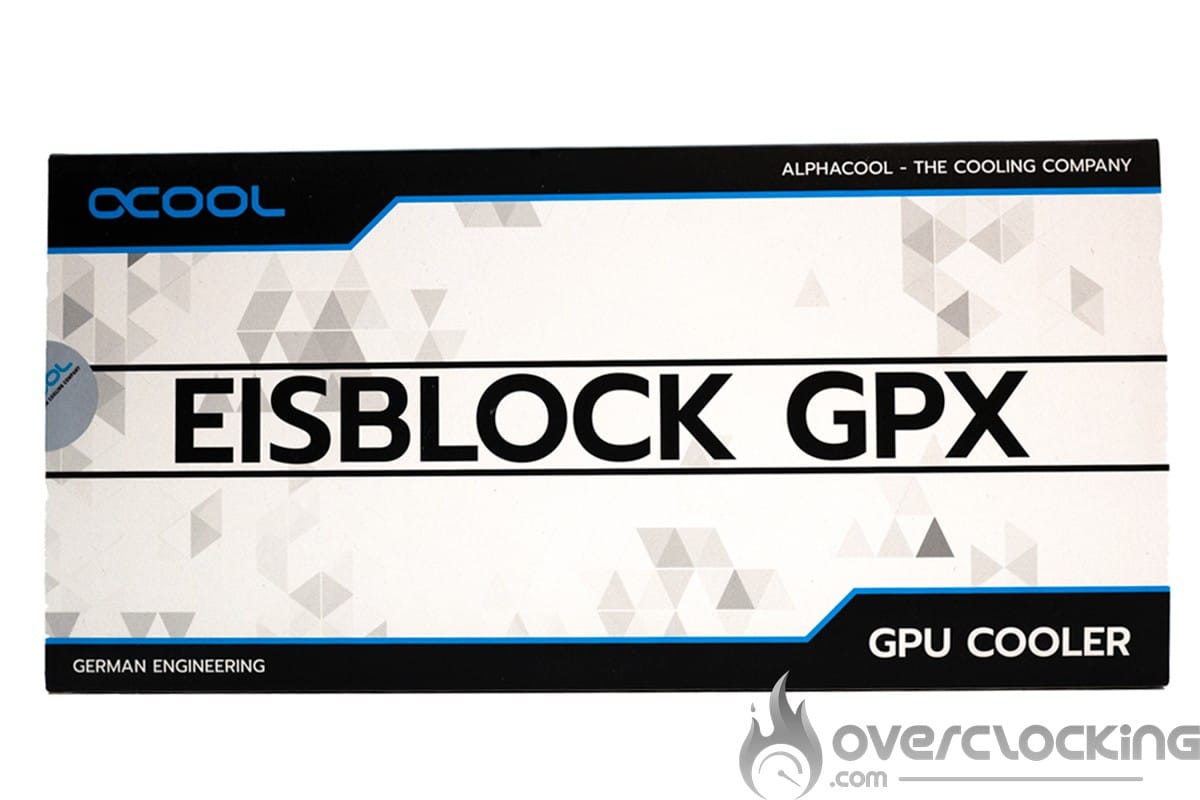 Alphacool Eisblock Aurora Acryl GPX-N RTX 3080 FE boite