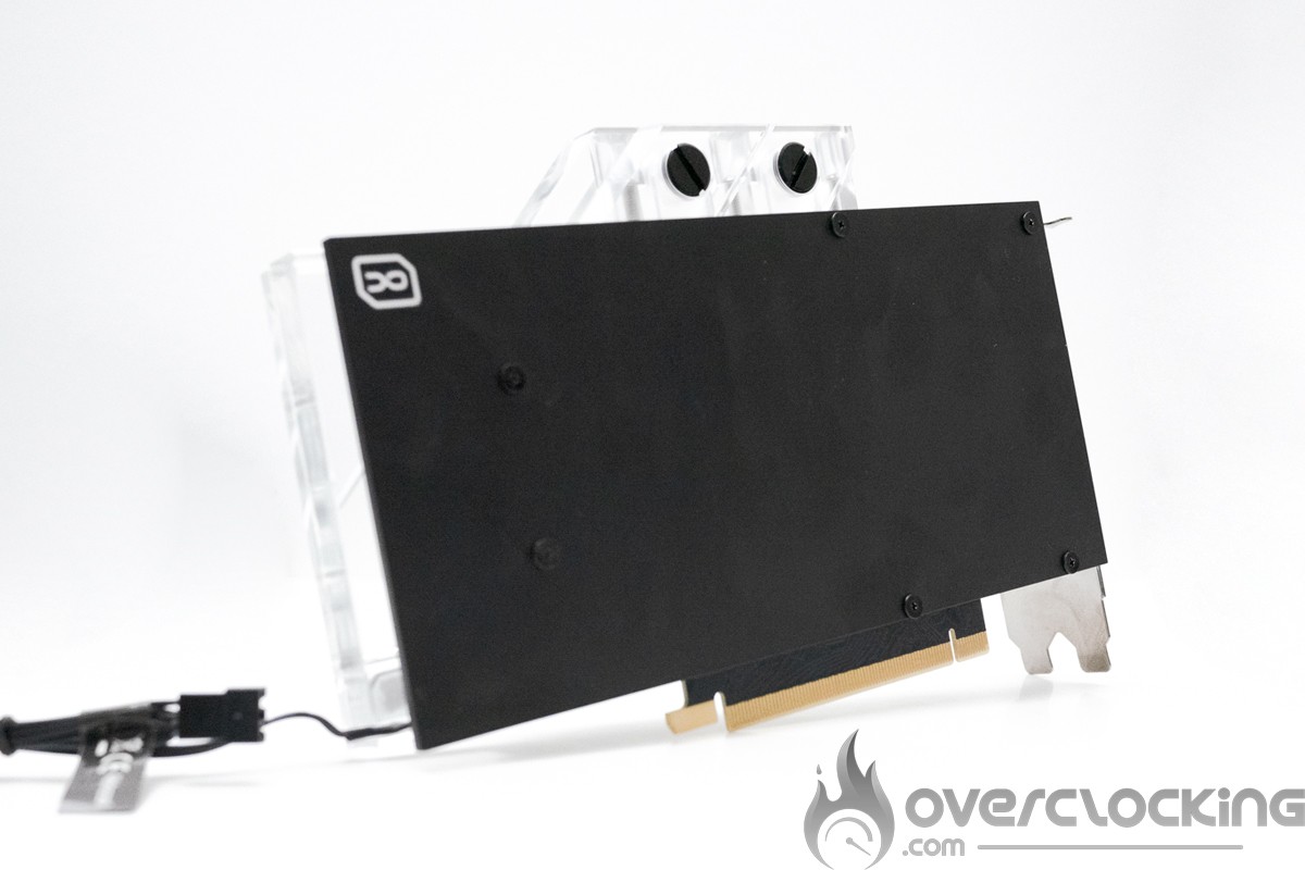 Alphacool Eisblock Aurora Acryl GPX-N RTX 3080 FE backplate