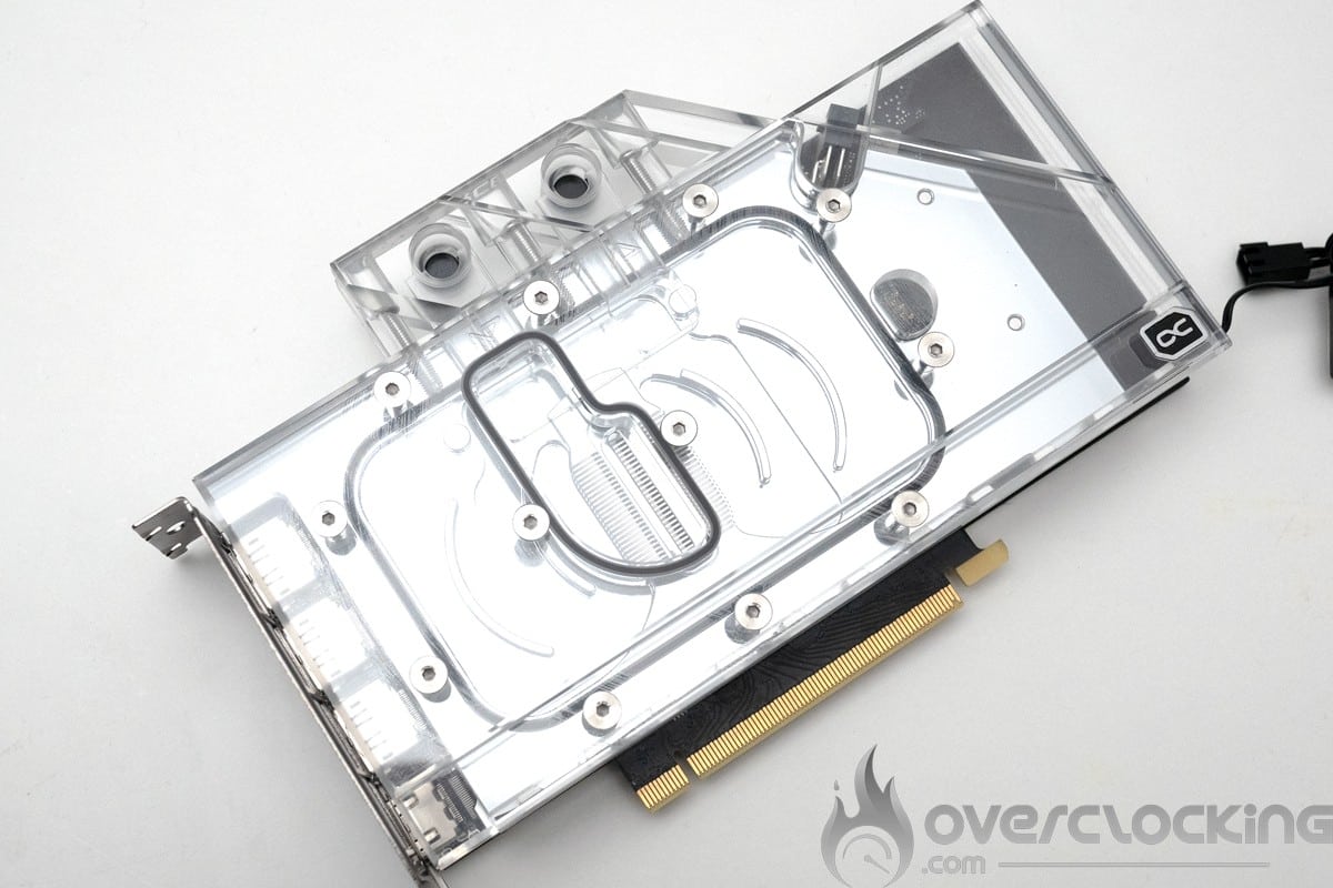 Alphacool Eisblock Aurora Acryl GPX-N RTX 3080 FE monté