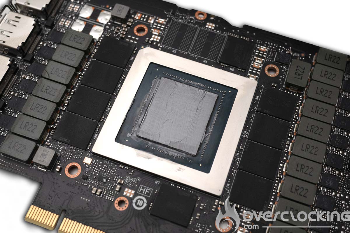 Alphacool Eisblock Aurora Acryl GPX-N RTX 3080 FE application pate