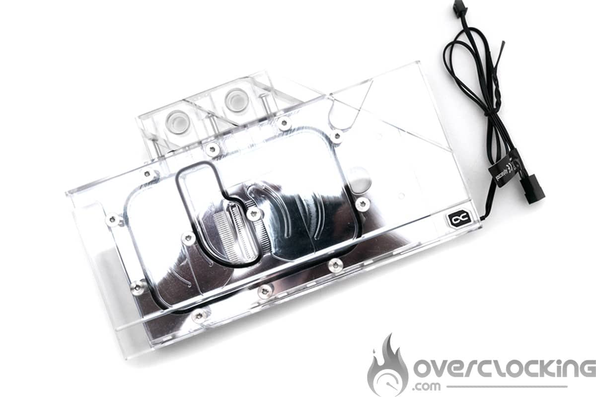 Alphacool Eisblock Aurora Acryl GPX-N RTX 3080 FE avant