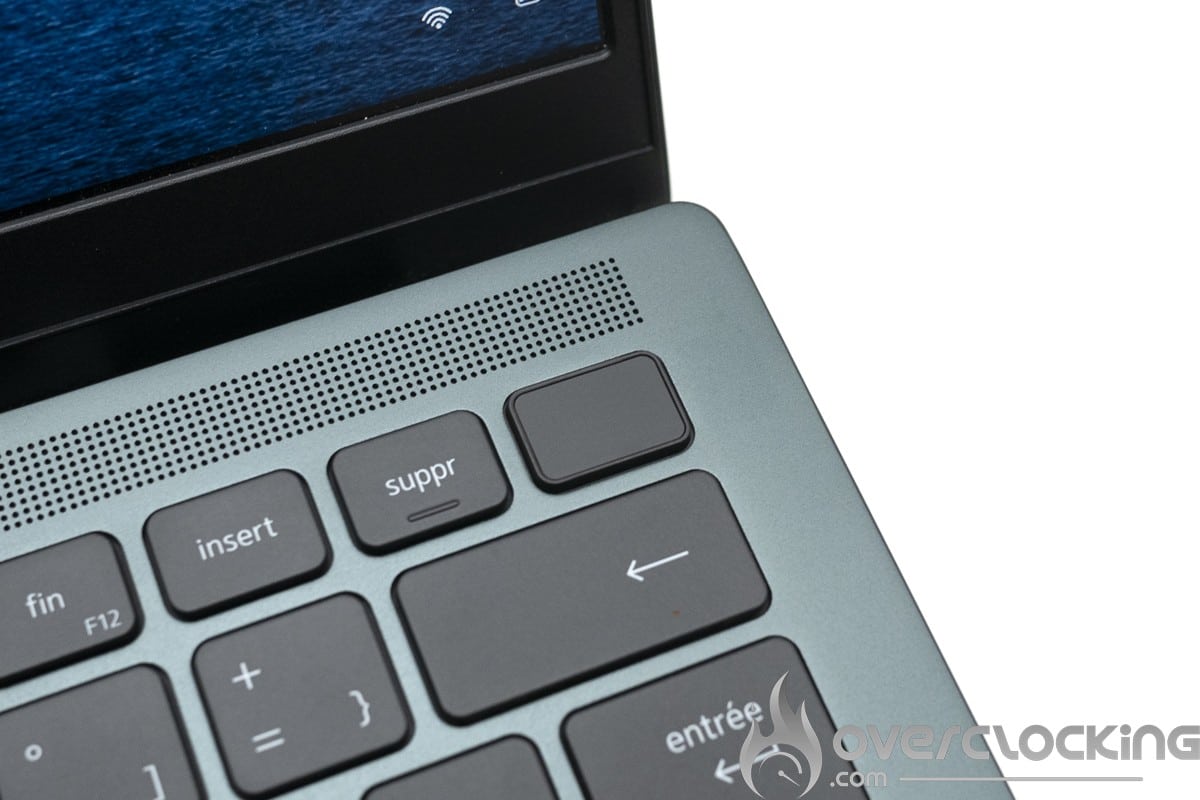 Dell Inspiron 14 plus - empreinte digital