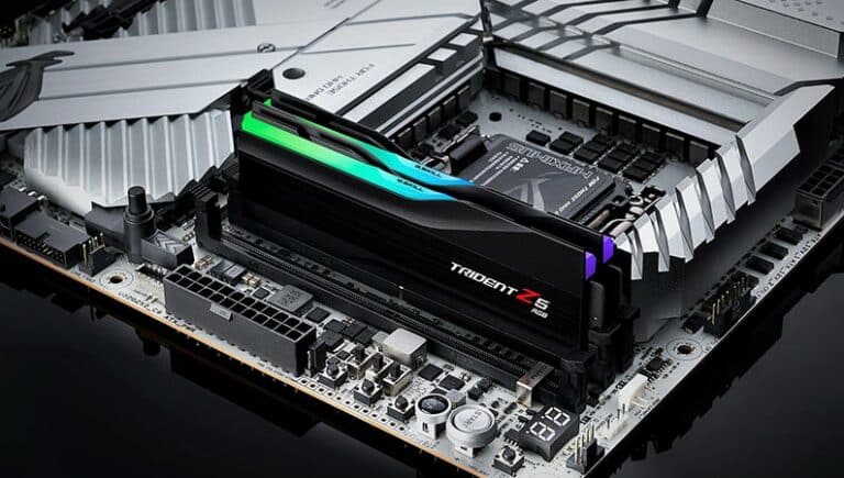 Des kits G.Skill Trident Z5 en 48/96 Go cadencés à 8200 MT/s