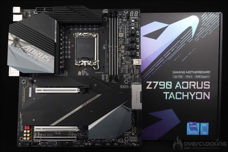 Z790 Tachyon : la carte impliquée dans un record d&rsquo;oc mémoire !