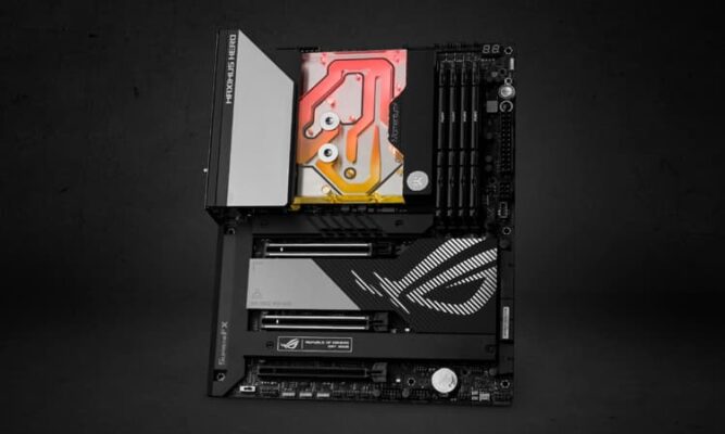 Maximus Z790 Hero monobloc EKWB