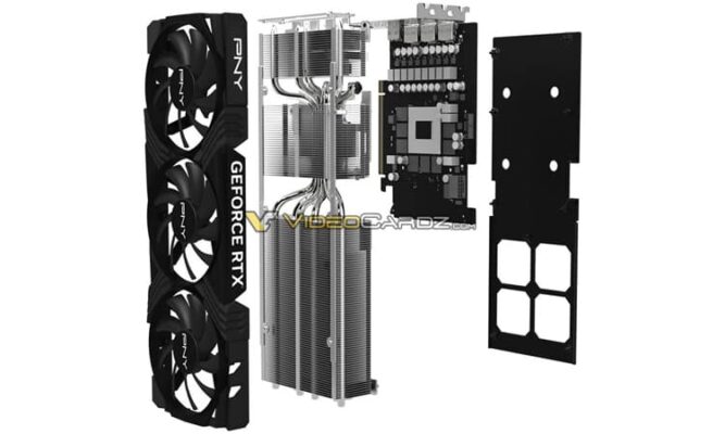 PNY RTX 4070 Ti Verto PCB