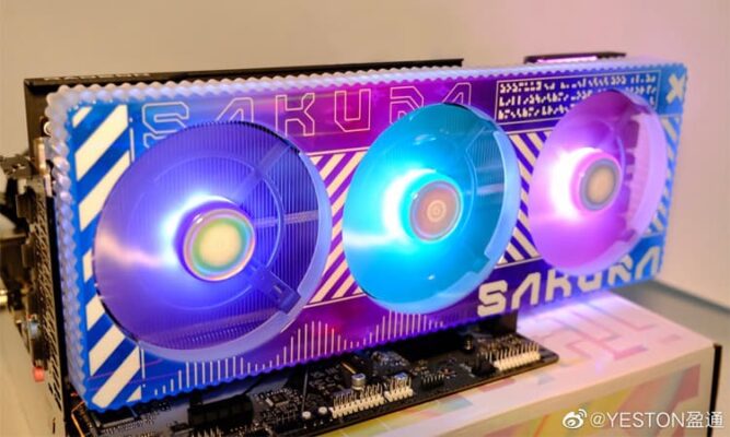 Yeston RX 7900 Sakura