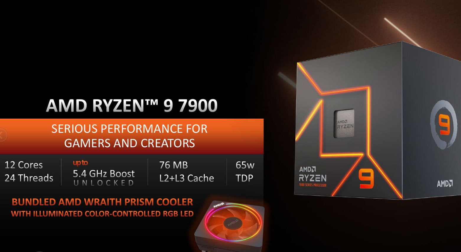 La gamme des Ryzen 7000 non-X