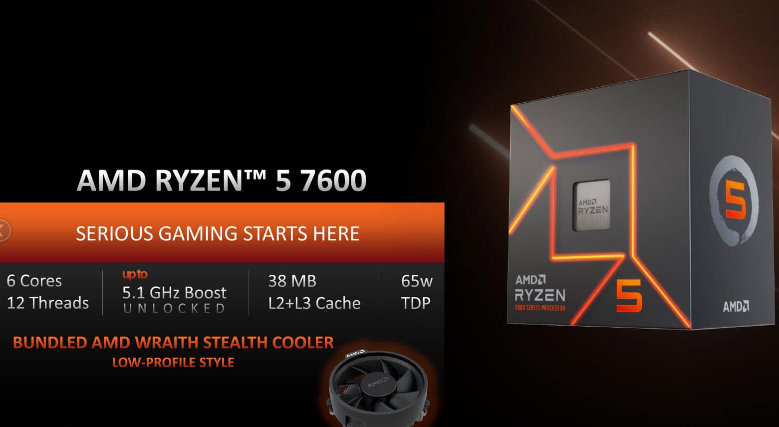 La gamme des Ryzen 7000 non-X