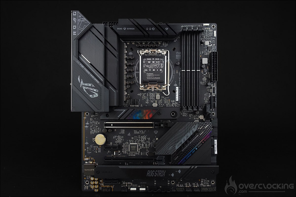La carte mère B760 ROG Strix-F Gaming Wifi