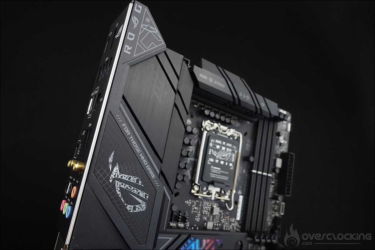 La carte mère B760 ROG Strix-F Gaming Wifi