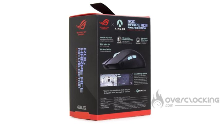 Asus ROG Harpe Aim Lab Edition boîte