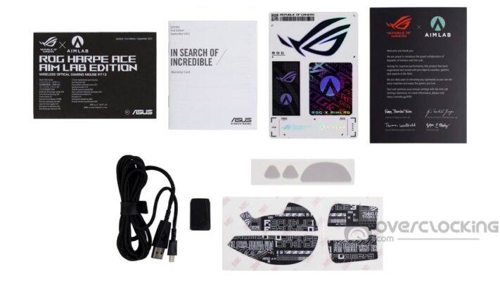 Asus ROG Harpe Aim Lab Edition bundle