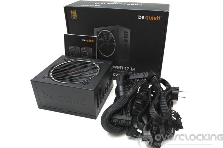 Be quiet! Pure Power 12 M 750W - boite et bundle