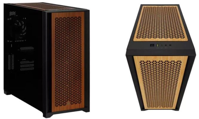 Corsair 4000X - 5000X panneaux bois