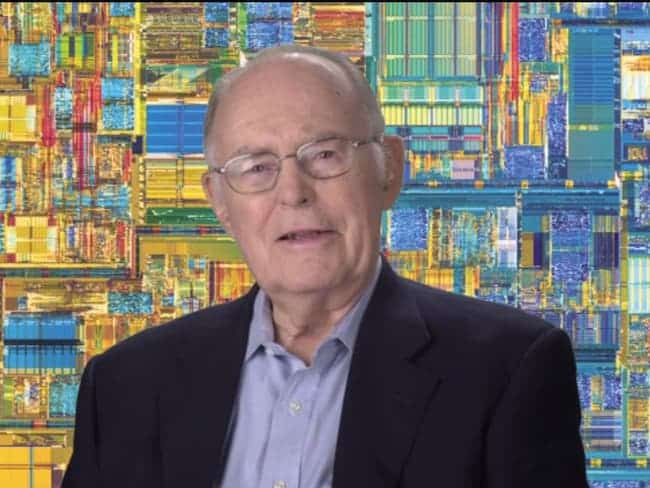 Gordon Moore, co-fondateur d&rsquo;Intel décède à l&rsquo;âge de 94 ans