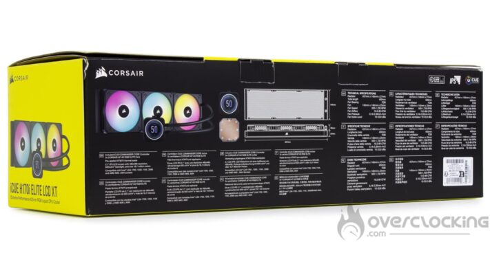 Corsair H170i Elite LCD XT boîte