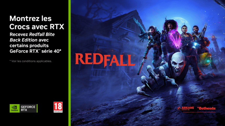 Nouveau bundle des GeForce RTX : Redfall