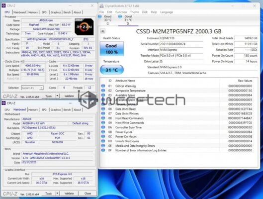 ASRock A620M Pro RS SSD PCIe 5.0 - carte mère A520