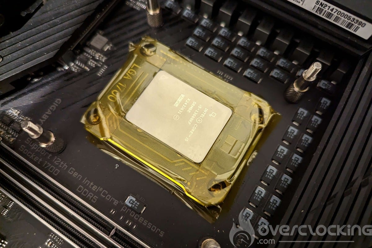 Be Quiet! DC2 PRO Thermal Paste application
