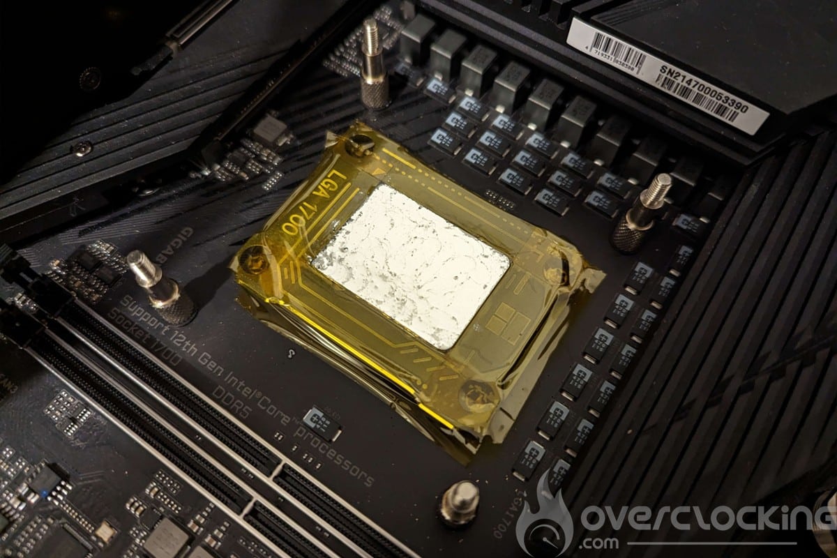 Be Quiet! DC2 PRO Thermal Paste application