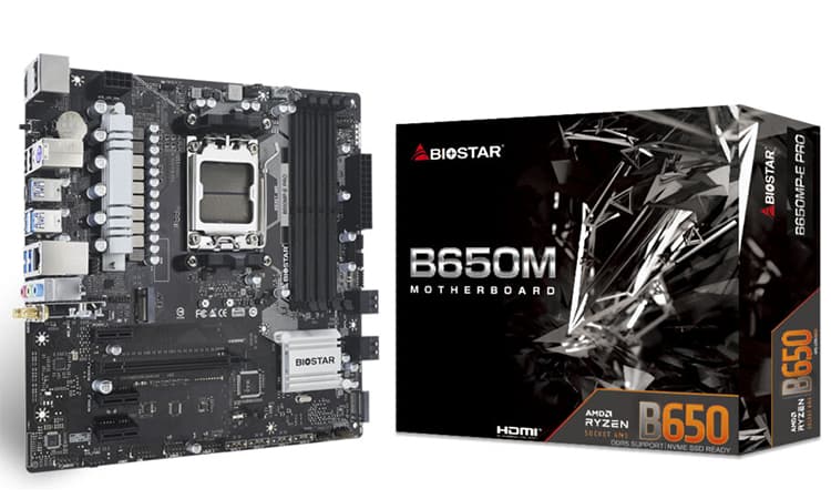 Biostar annonce sa petite B650MP-E Pro !