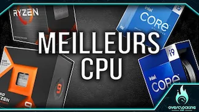 Le guide des processeurs Avril 2023.