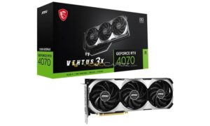 MSI RTX 4070 Ventus 3X