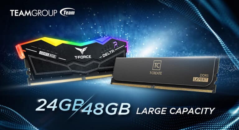 Teamgroup lance ses kits de 24GB et 48GB
