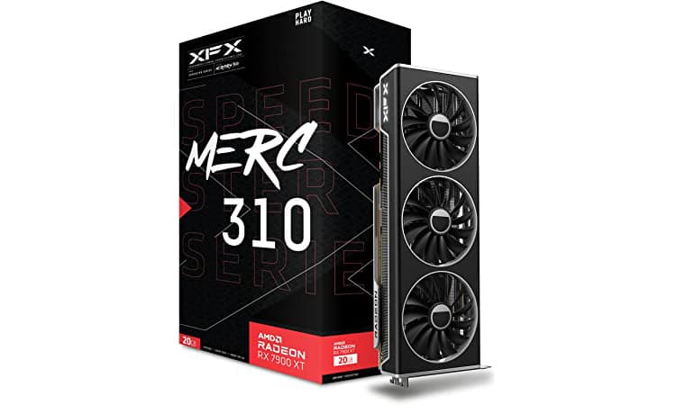 La RX 7900 XT qui passe maintenant à $762 !