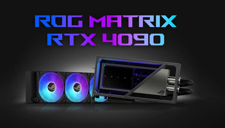Lancement de la RTX 4090 Matrix le 19 septembre !