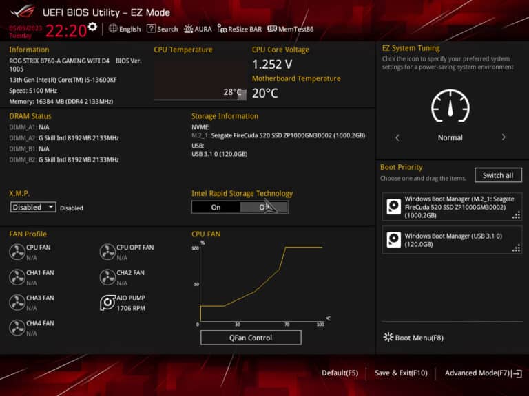 Asus publie également des bios avec l&rsquo;AGESA 1.1.0.0