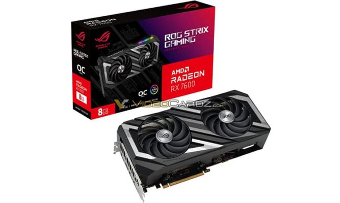 Asus RX 7600 Strix