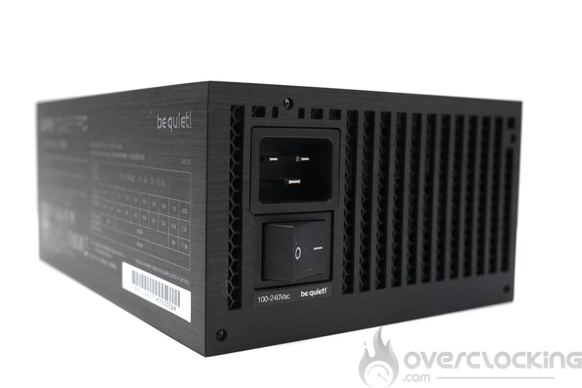 be quiet! Dark Power Pro 13 1600W - arrière