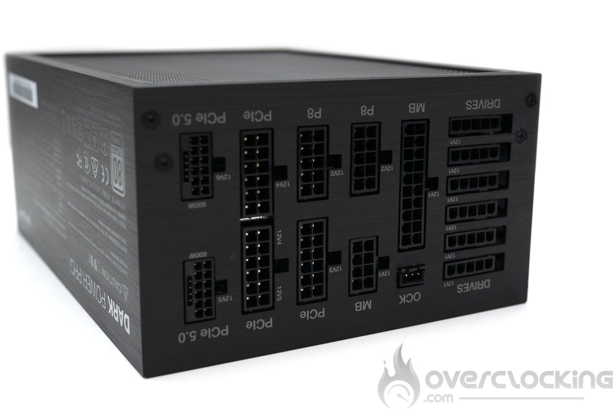 be quiet! Dark Power Pro 13 1600W - connecteurs