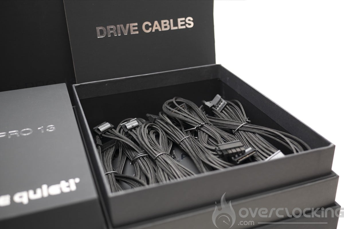 be quiet! Dark Power Pro 13 1600W - unboxing câbles