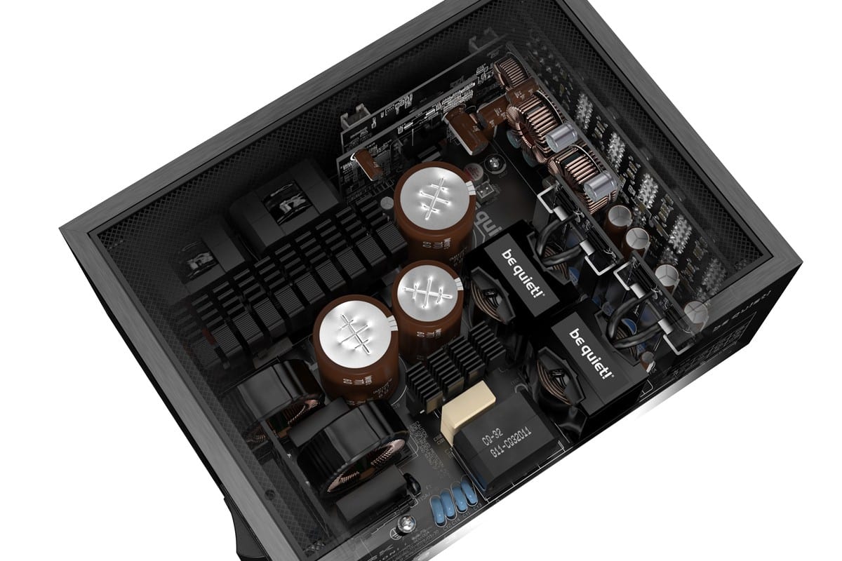 be quiet! Dark Power Pro 13 1600W - intérieur