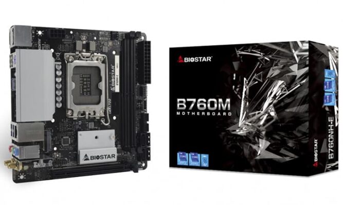 Biostar B760NH-E Mini-ITX