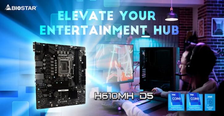 Biostar H610MH D5