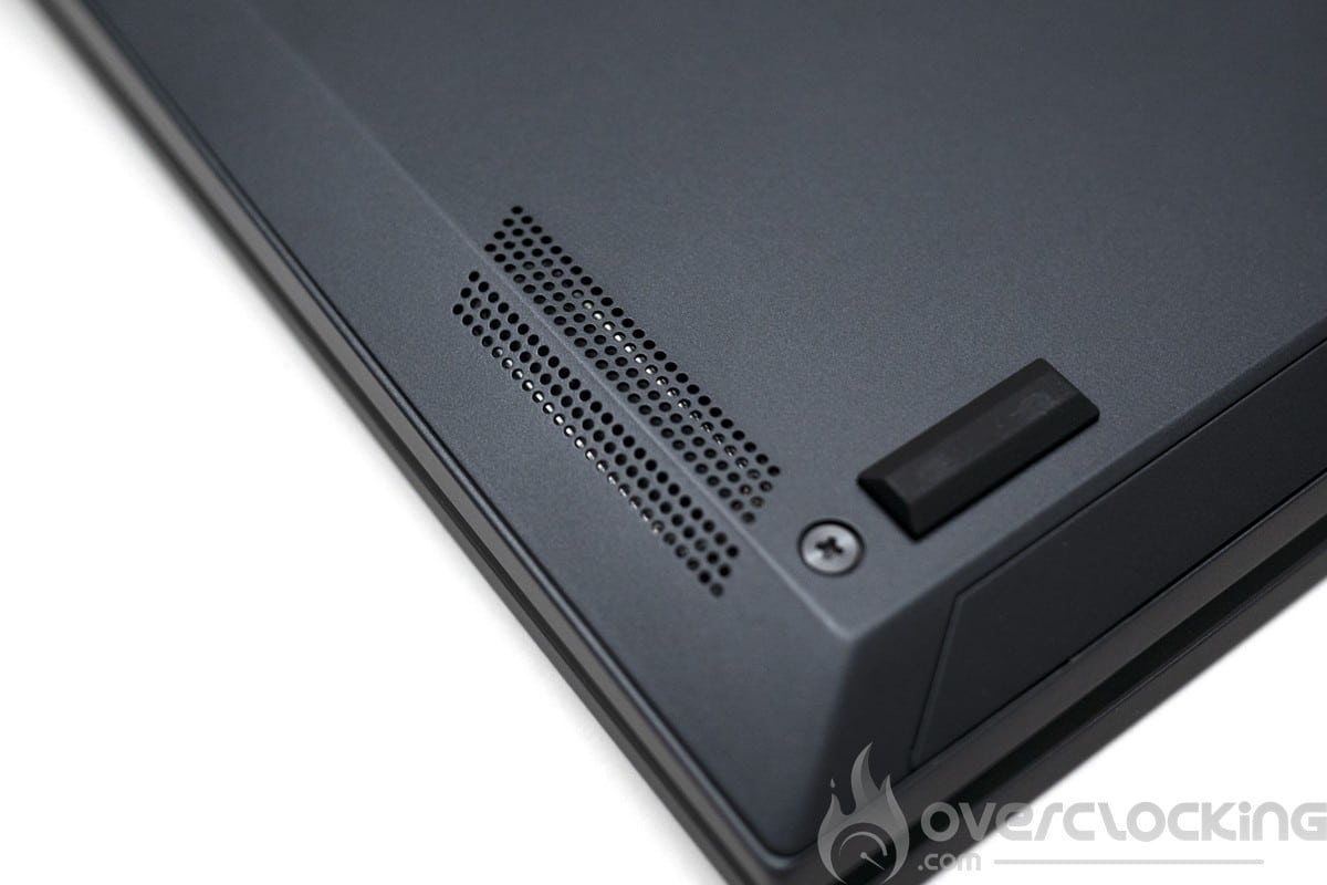 msi prestige 13 evo a13m - haut parleur