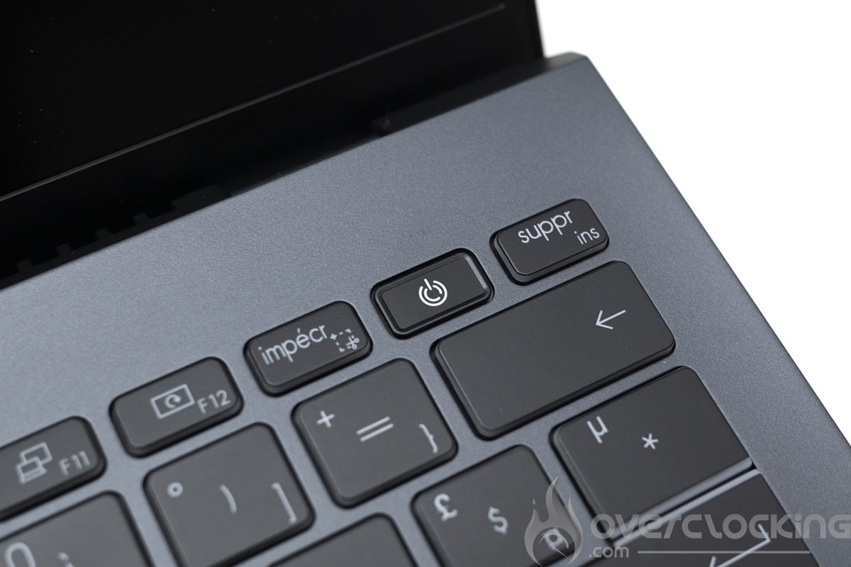msi prestige 13 evo a13m - lecteur empreinte