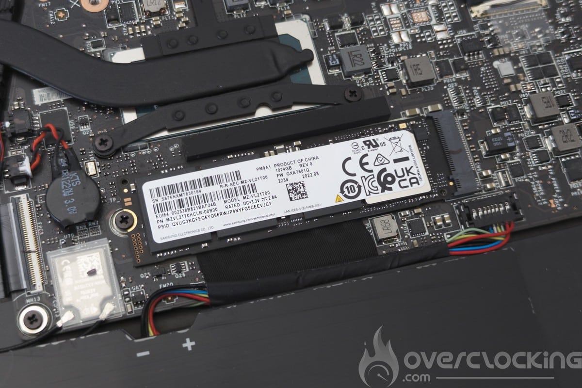 msi prestige 13 evo a13m - ssd