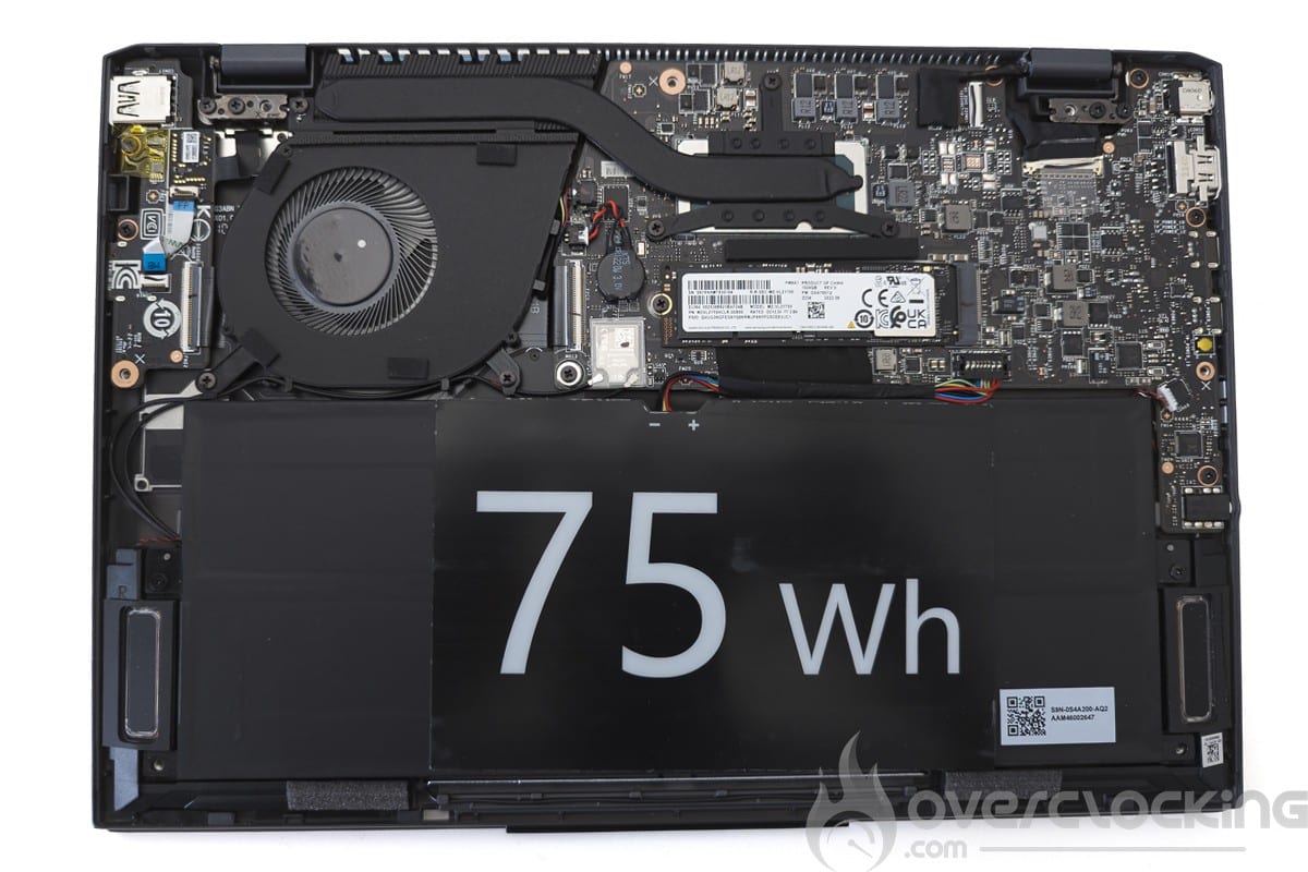 msi prestige 13 evo a13m - intérieur