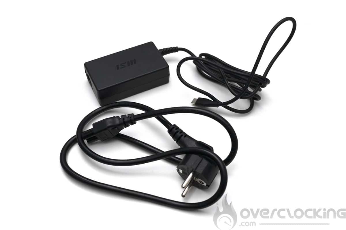 msi prestige 13 evo a13m - chargeur