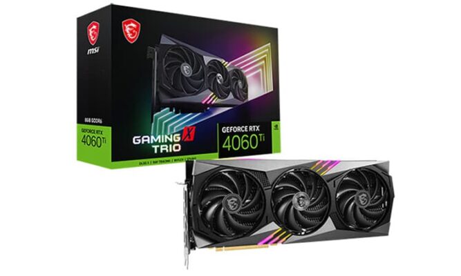 MSI RTX 4060 Ti Gaming X Trio