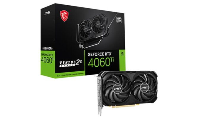 RTX 4060 Ti Ventus 2X Black