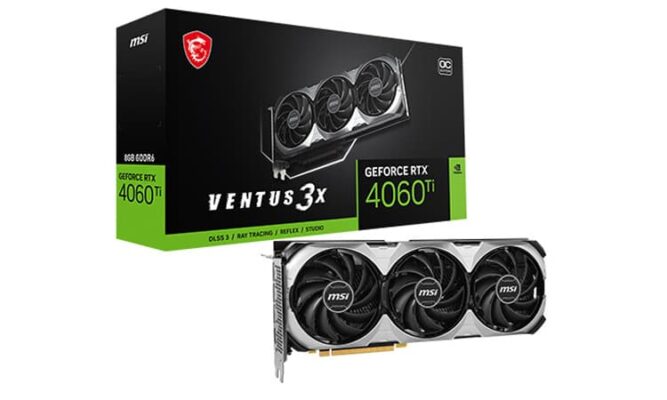 RTX 4060 Ti Ventus 3X