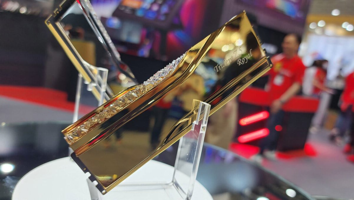 Les nouveaux kits DDR5 Z5 Trident Royal et Royal Elite